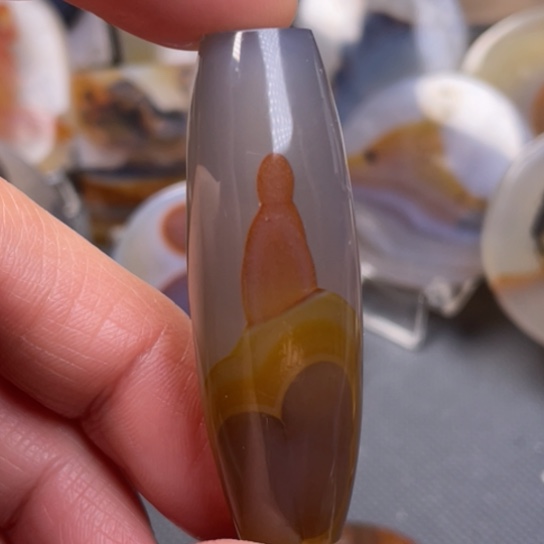 玛瑙/玉髓吊坠(不含链)未镶嵌