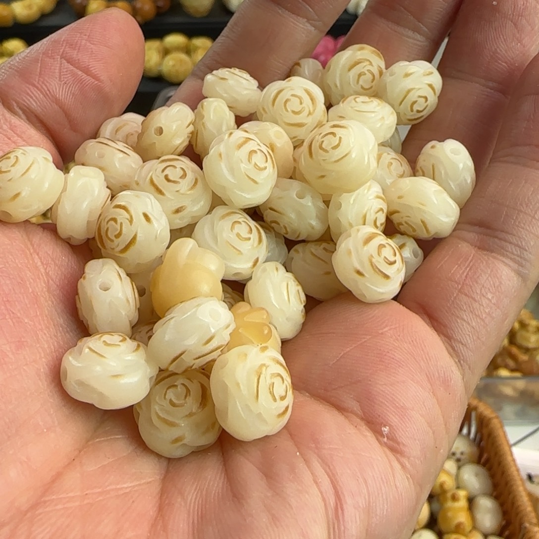 手串菩提根/象牙果卡12炭烤玫瑰花20颗卡牌➕2颗