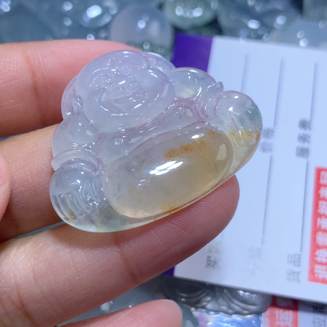 翡翠颈饰未镶嵌缅甸