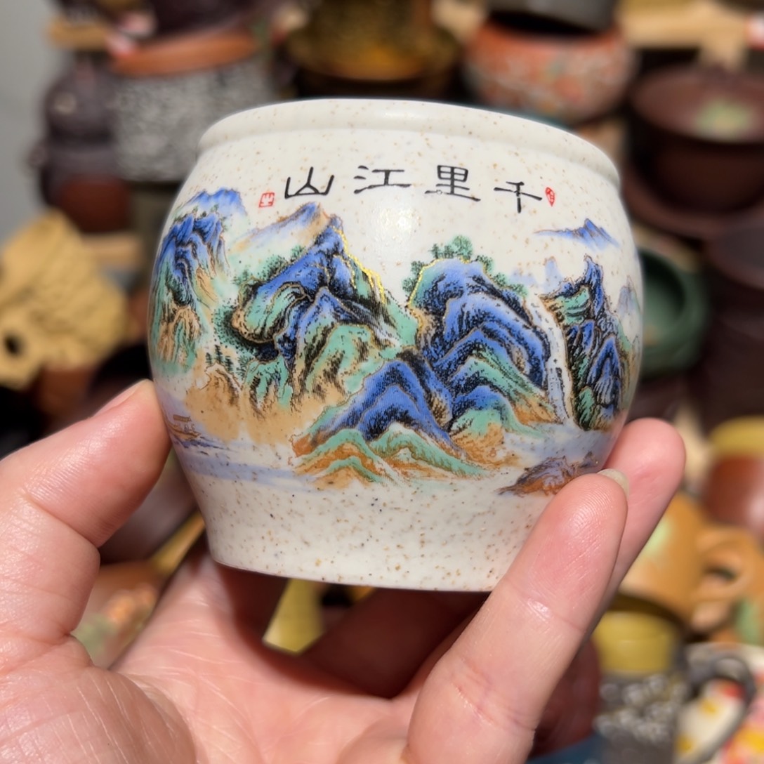 紫砂茶杯宜兴紫砂主人杯