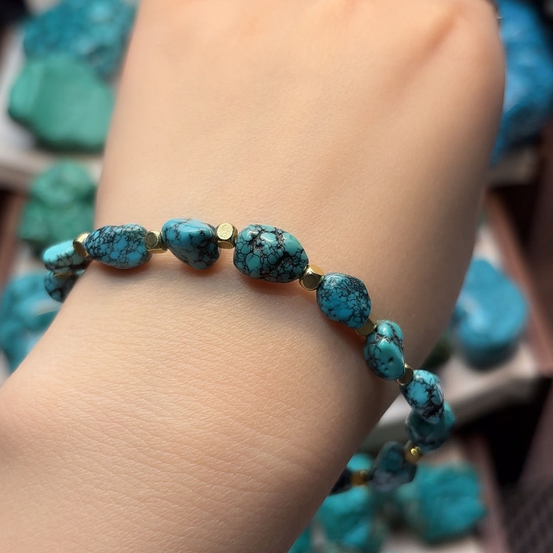 绿松石未镶嵌绿松石老型