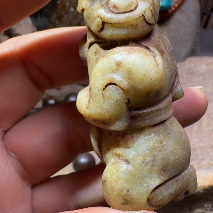 永***康和田玉（糖玉）未镶嵌颈饰