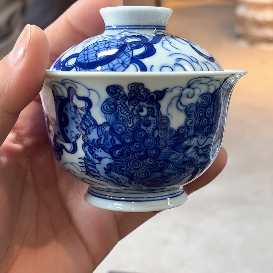 杯青花瓷器青花瓷器
