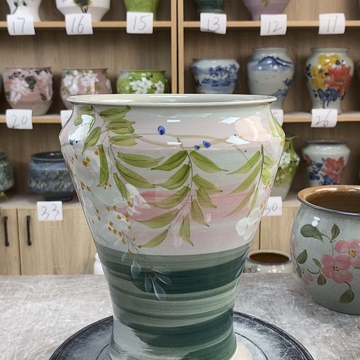 缸13zp景德镇陶瓷花盆