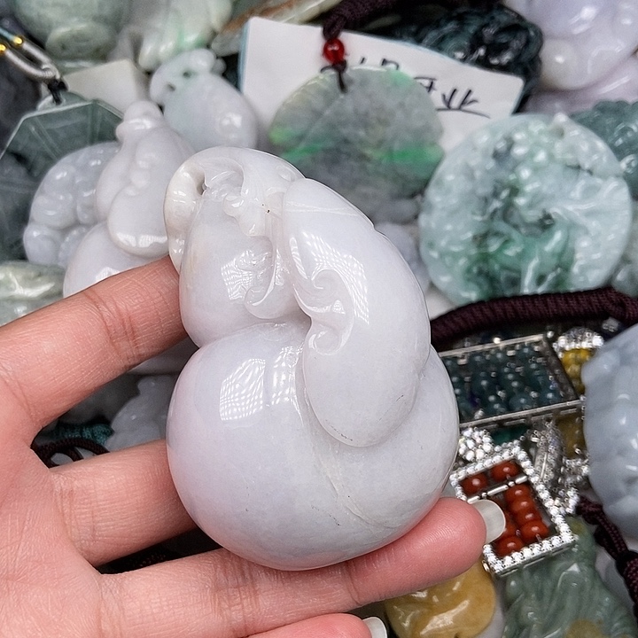 颈饰未镶嵌翡翠翡翠