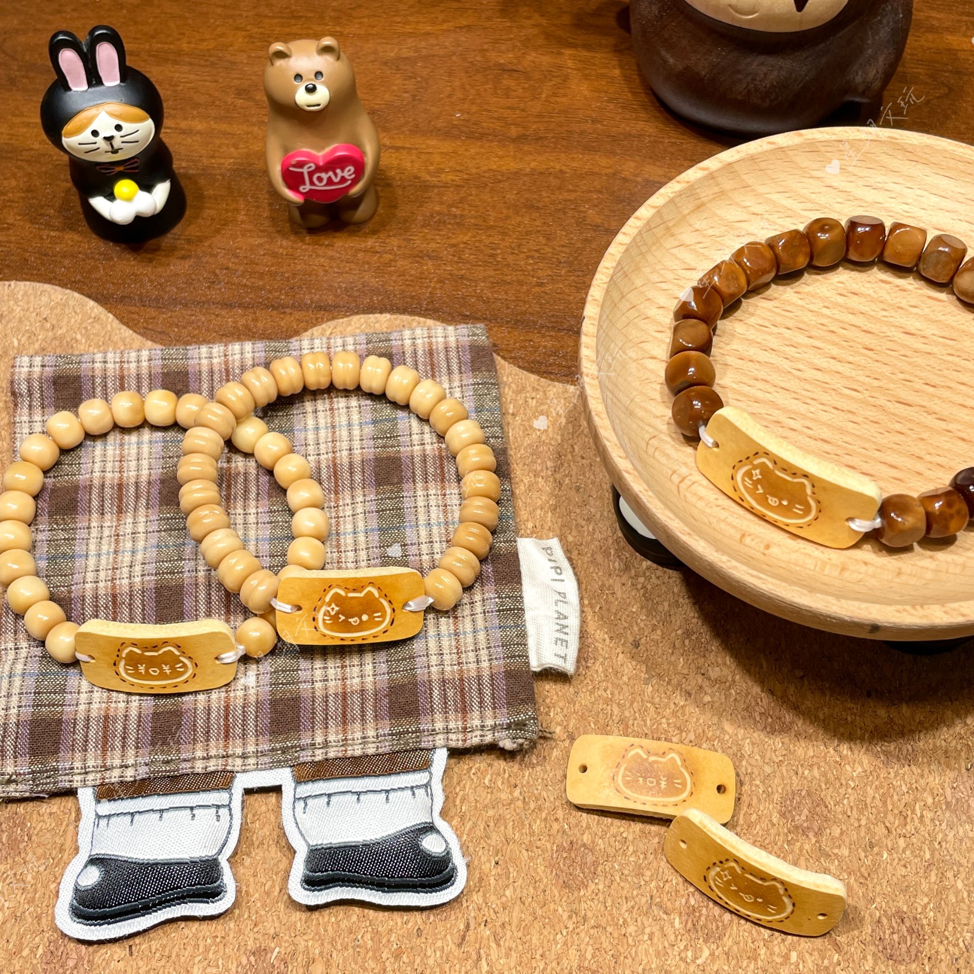 超可爱！葫芦手牌搭配手串设计款【天然手工产品 多样性发货】