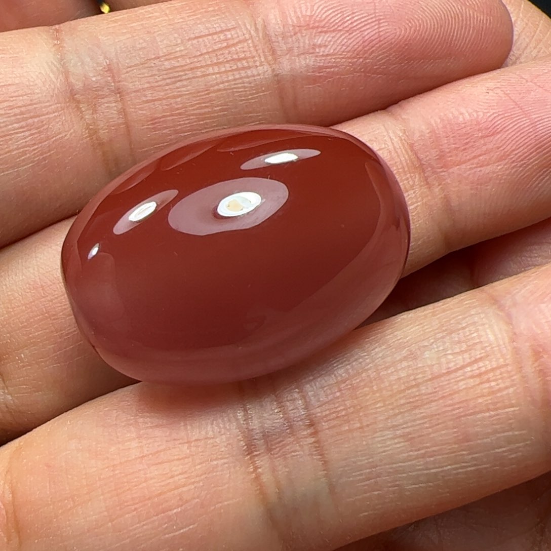 南红玛瑙吊坠未镶嵌