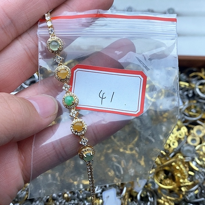 翡翠未镶嵌戒指41