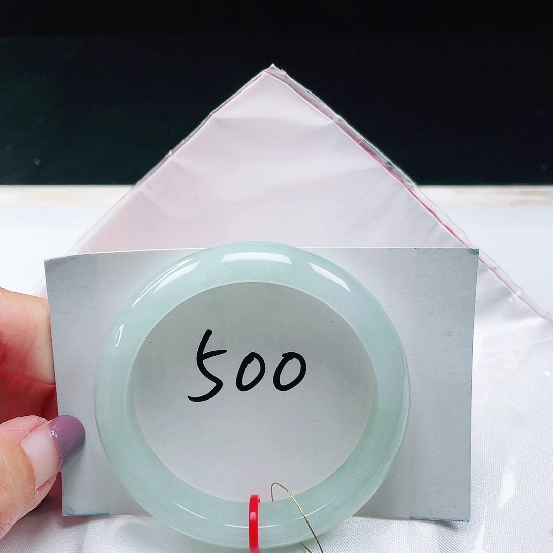 翡翠未镶嵌手镯缅甸翡翠50+