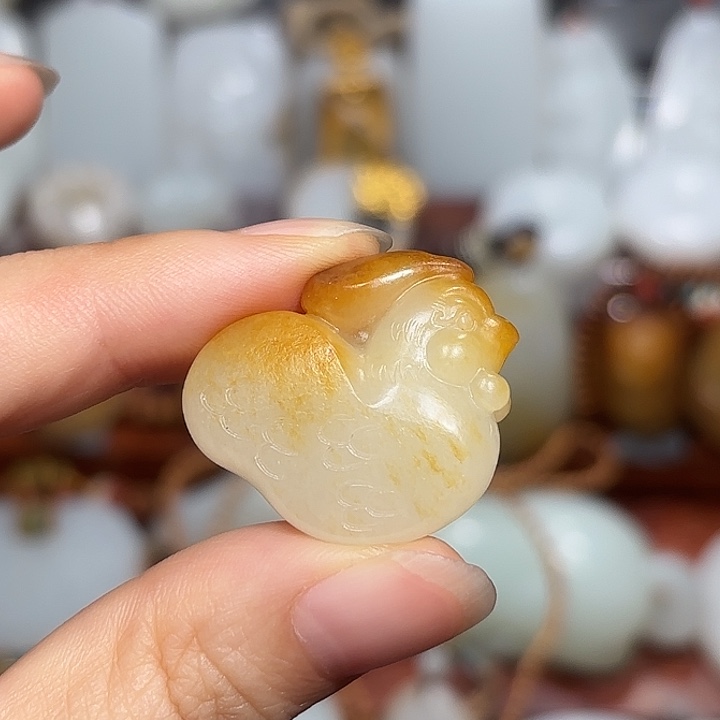 和田玉（糖玉）未镶嵌挂件