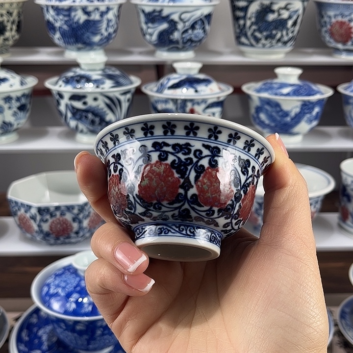 景德镇溪山居手工手绘