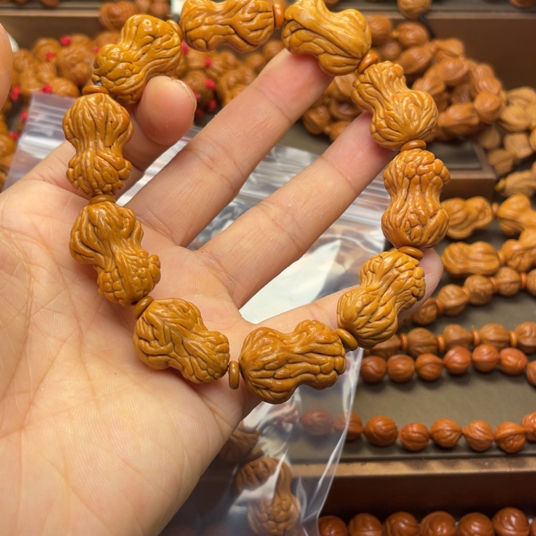 手串桃核龙纹桃核42