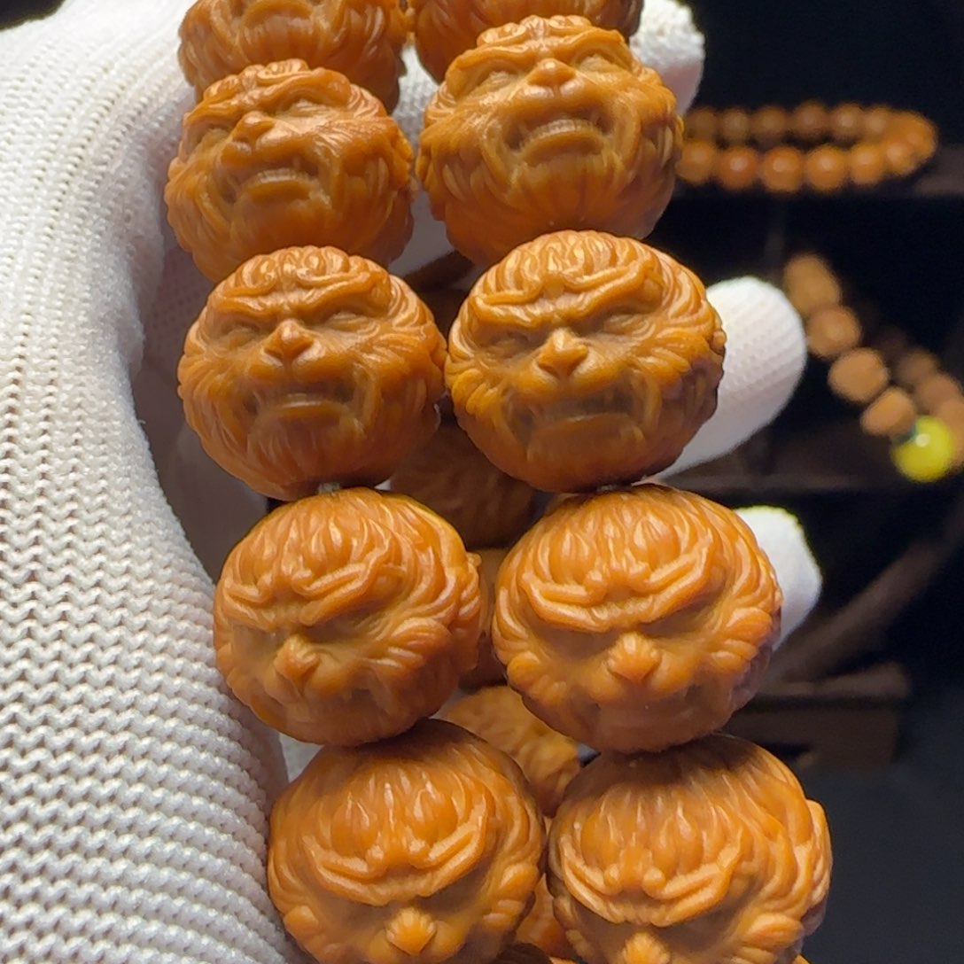 重***图吊坠猴头核桃猴头