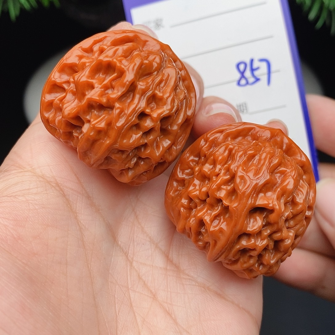 文玩核桃把件36天地857