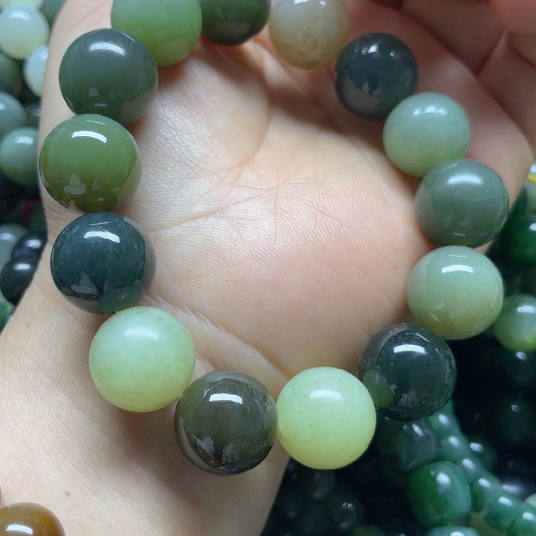 和田玉手链未镶嵌