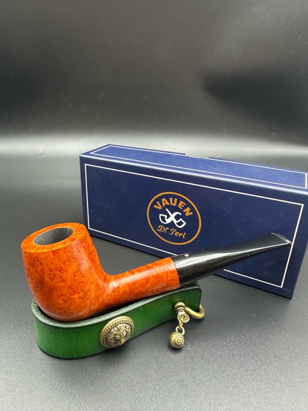 德国华云133光面撞球直斗9mm烟斗