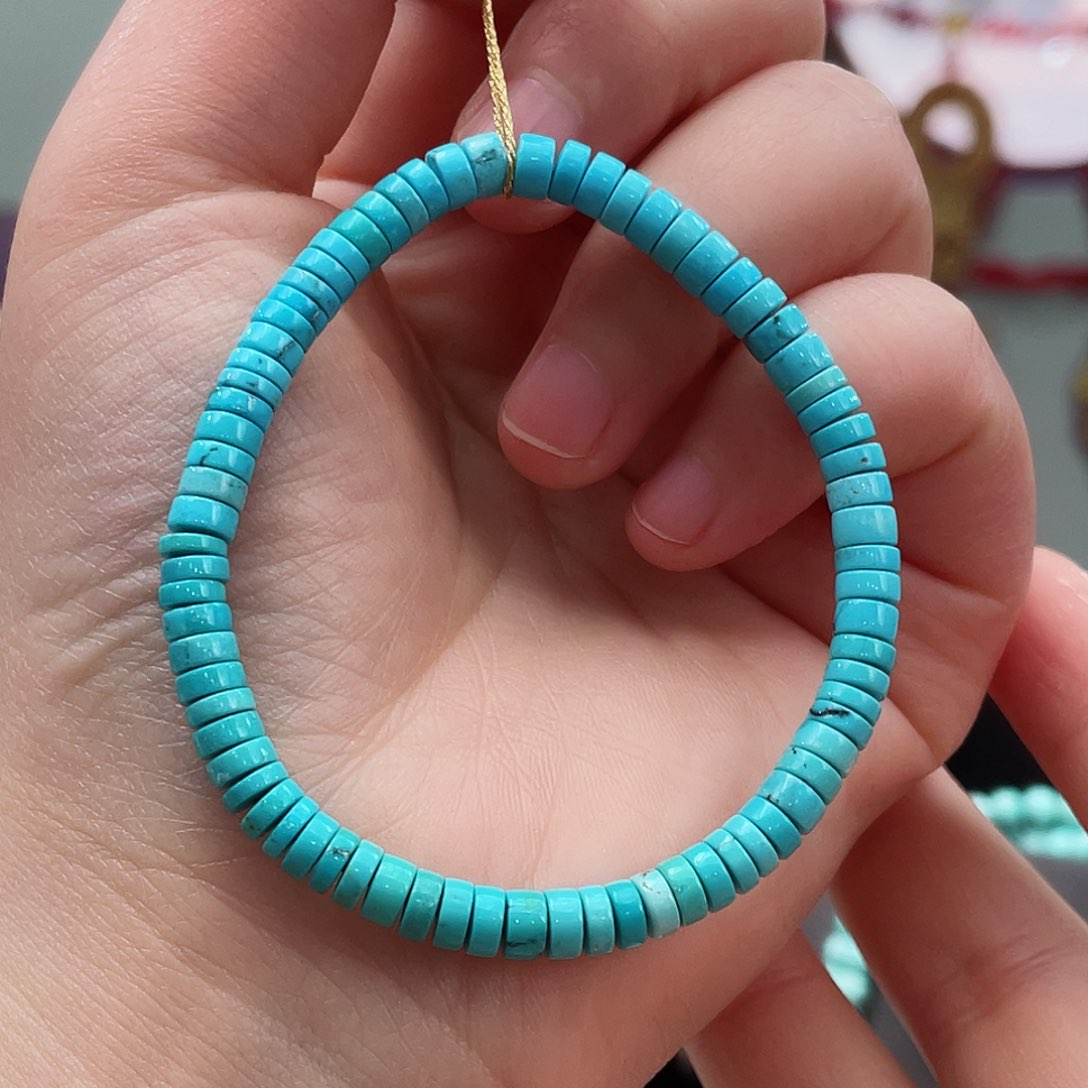绿松石手串未镶嵌