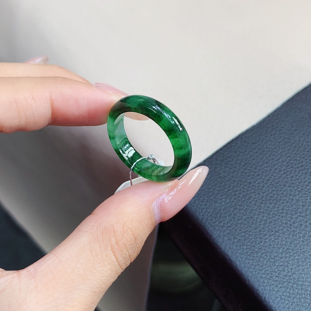 未镶嵌戒指翡翠20号