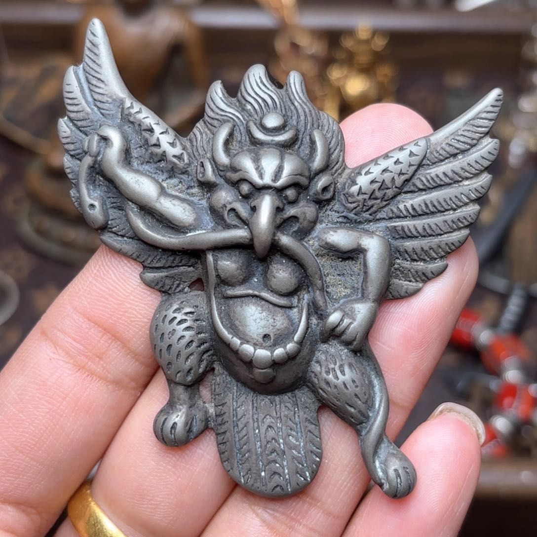 观**在铜星月菩提吊坠项链