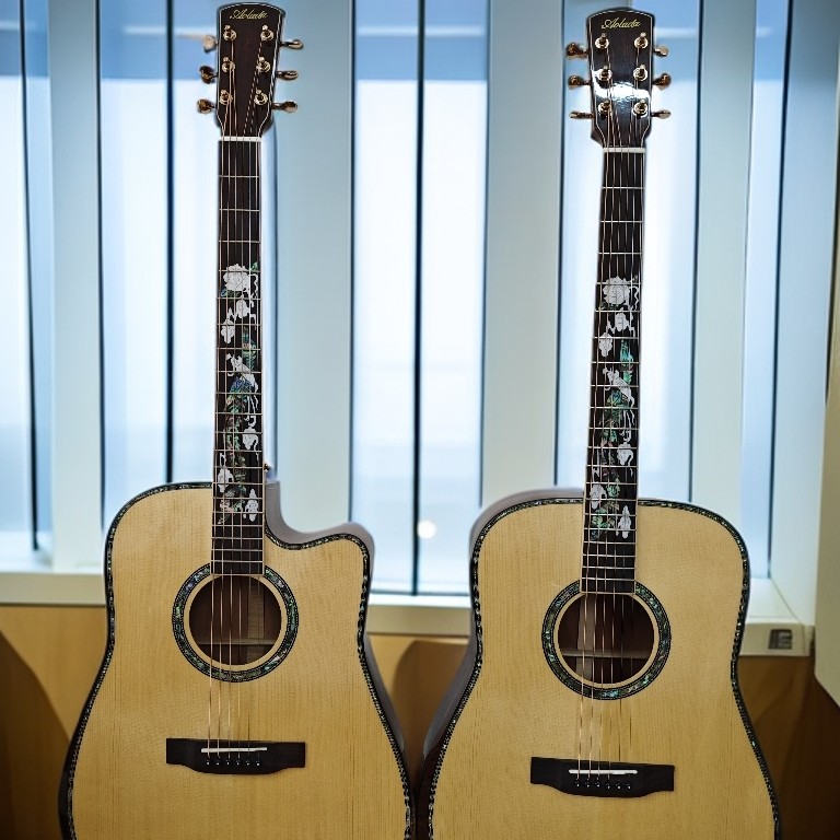 41寸，民谣全单吉他琴弦吉他乐器民谣吉他木吉他，进阶，演奏专用