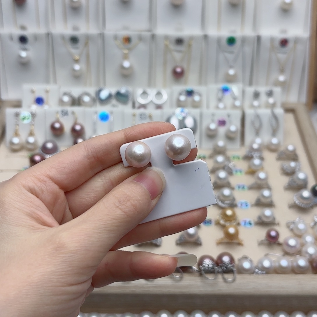 淡水珍珠颈饰银S925镶嵌