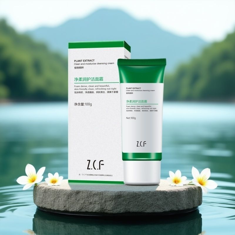 植草坊净柔修护洁面膏