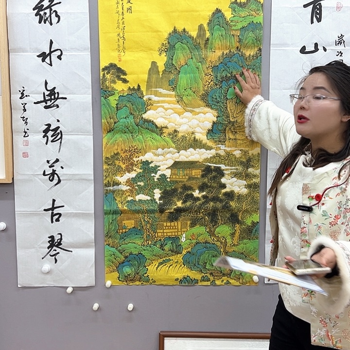 国画中美老师国画作品