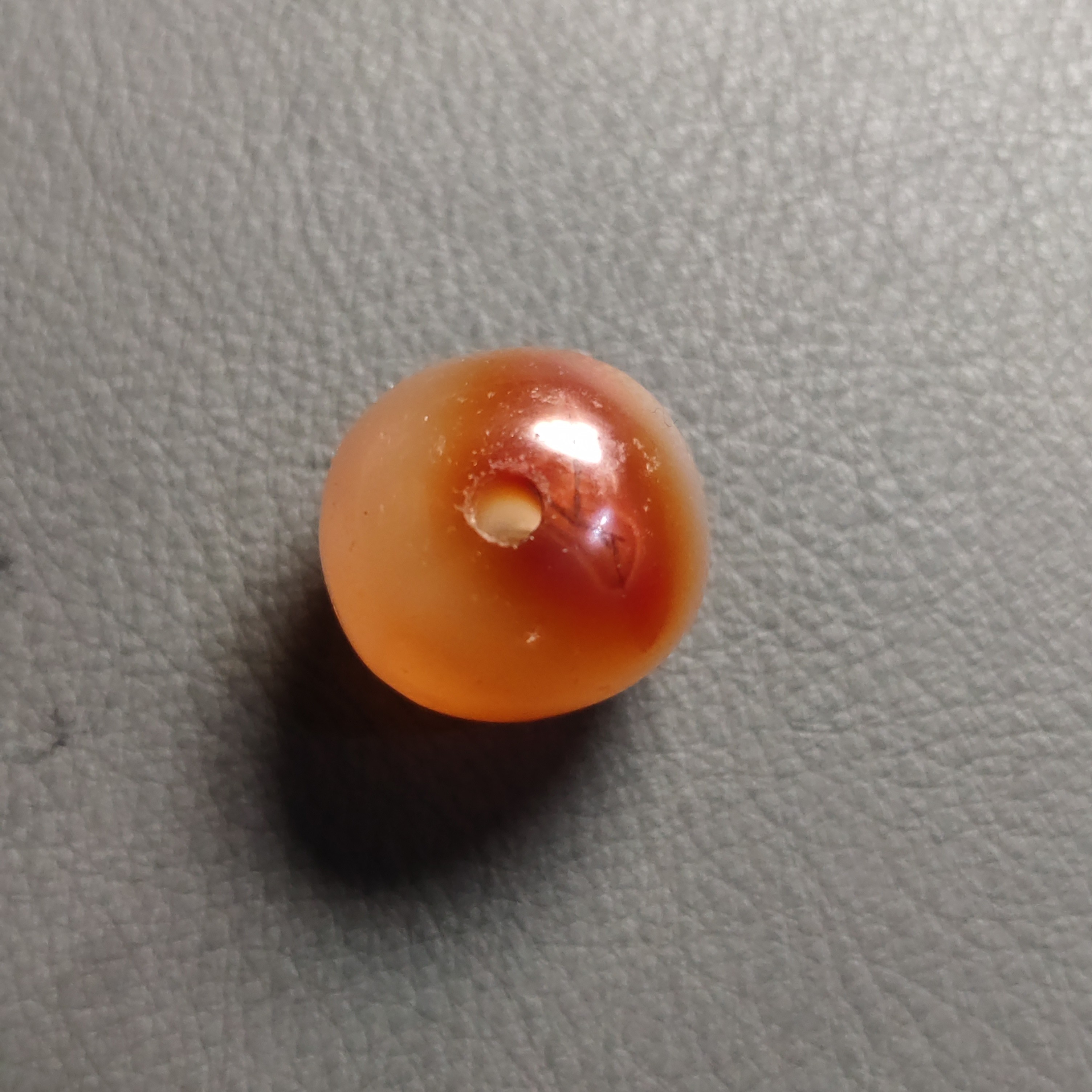 冰糖色玛瑙珠子无镶嵌