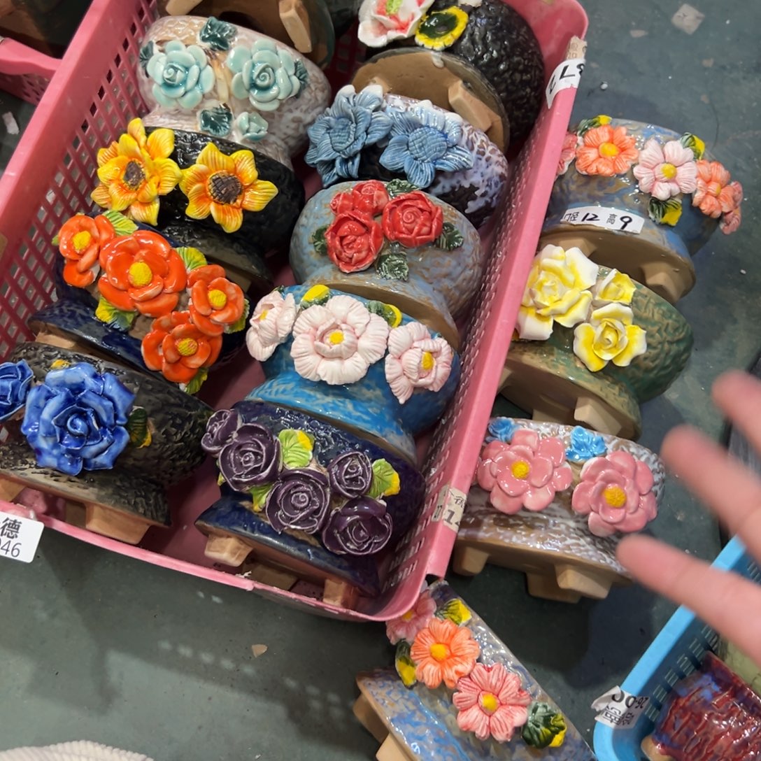 满20米秒退拉黑多肉花盆