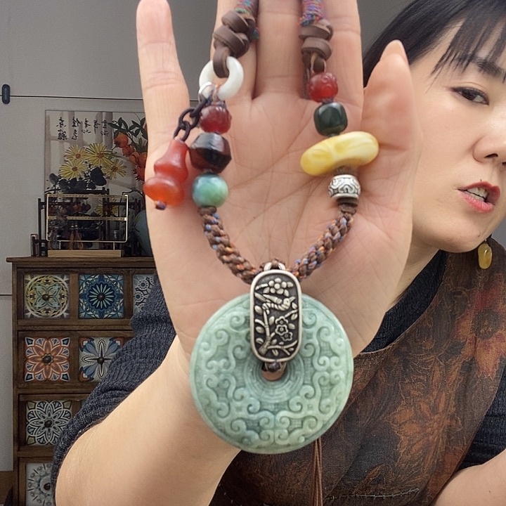 翡翠项链未镶嵌用****3项链