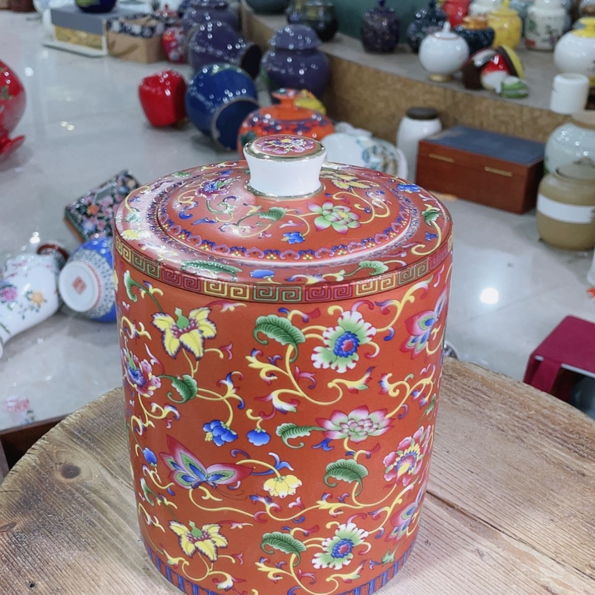 【闪购商品】罐陶瓷茶叶罐密封罐