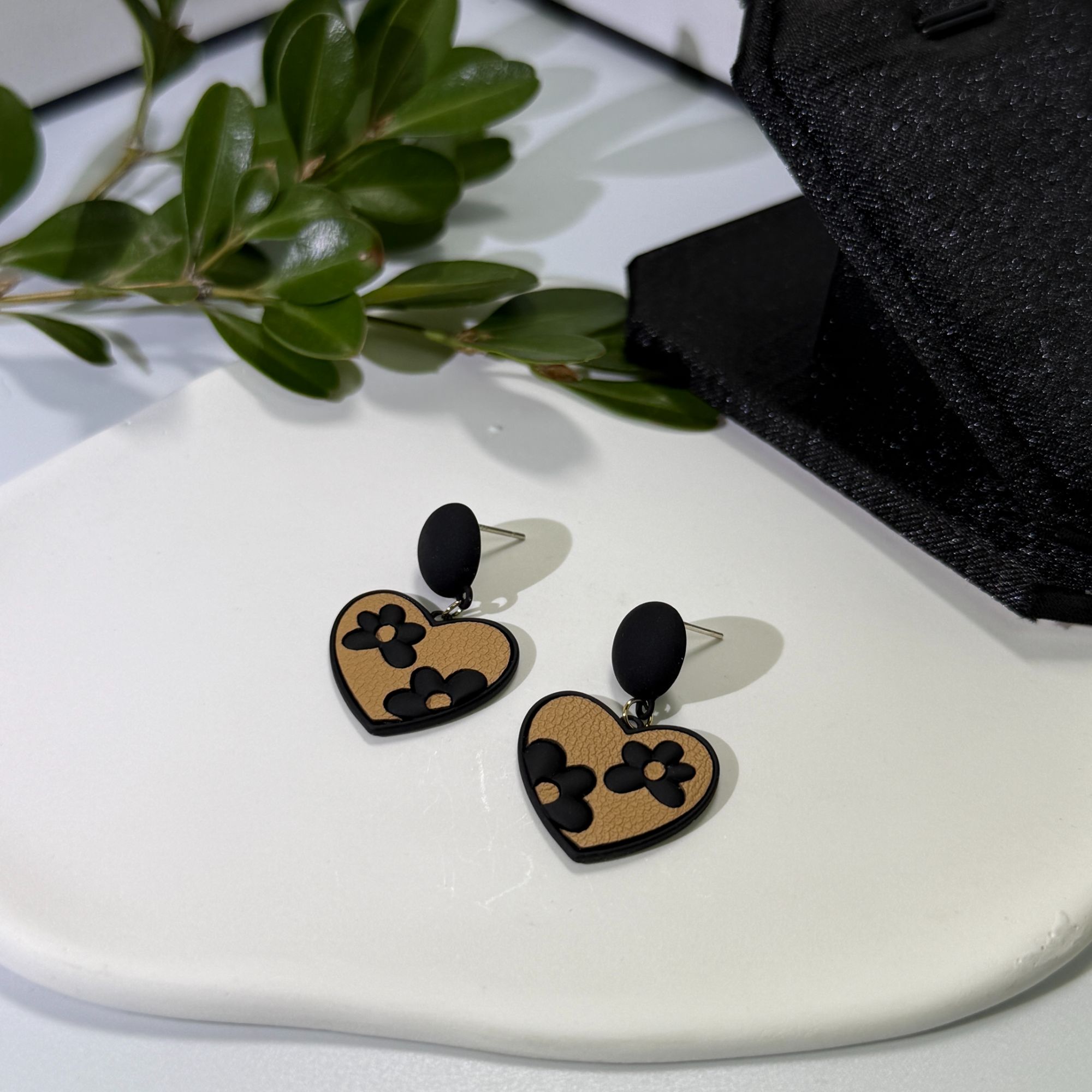 九小尚 铜合金珐琅耳饰 R1505秋季冬季冬天过年耳饰耳环