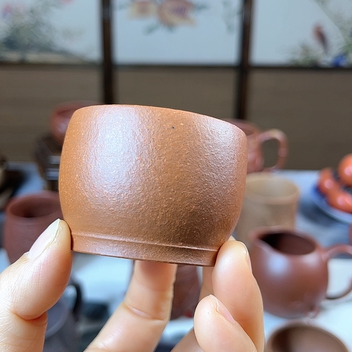 紫砂茶杯全手工主人杯容量50
