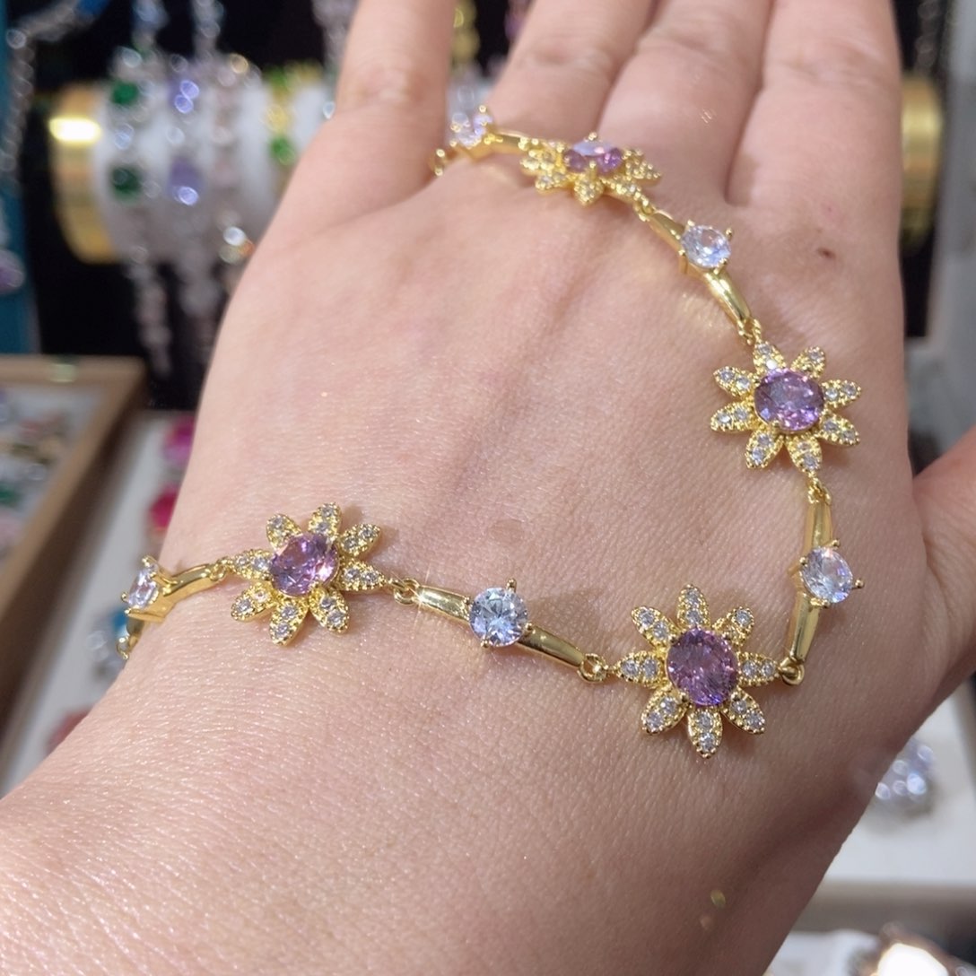 66锆石（处理）手链