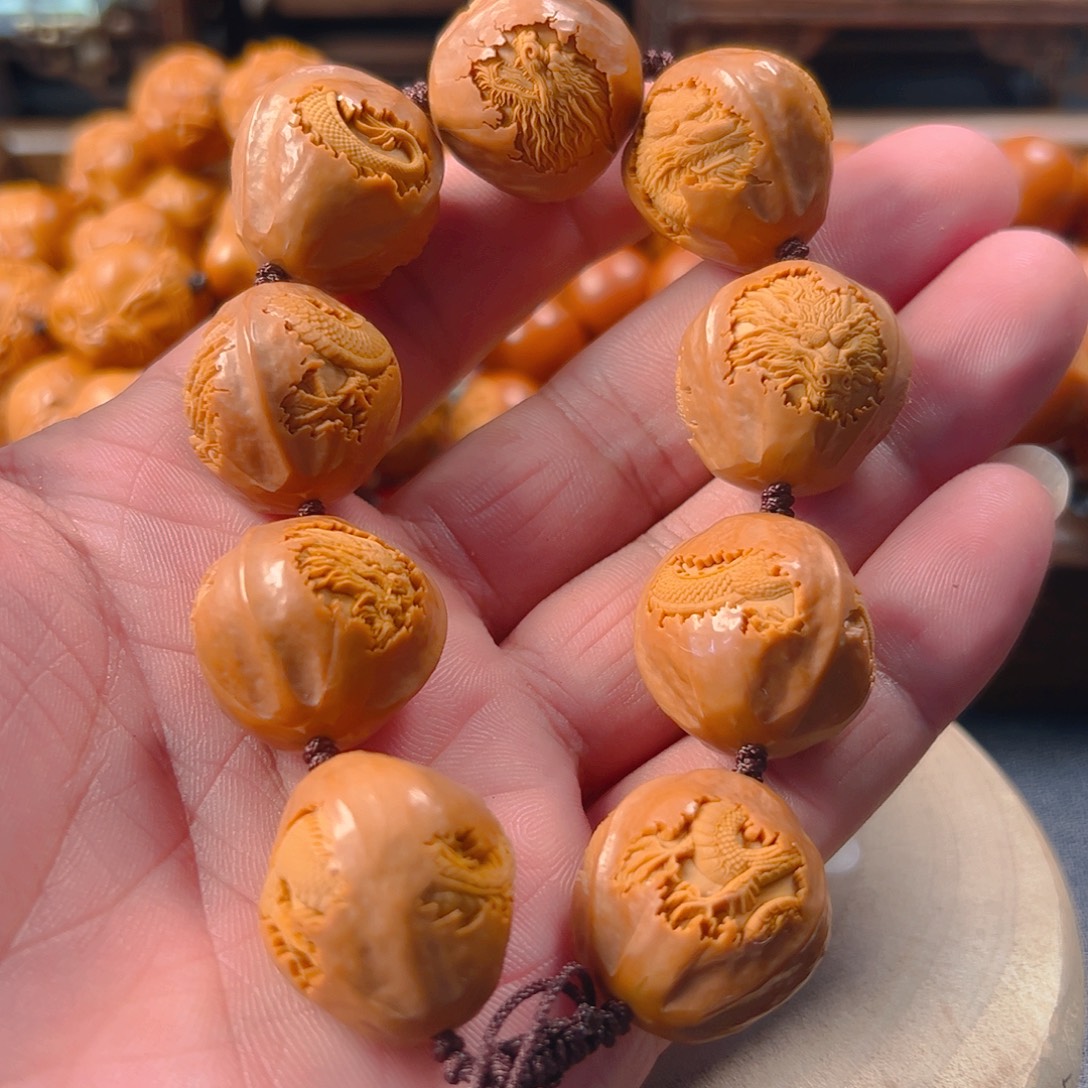 橄榄核手串/手链水晶核云中龙2.3