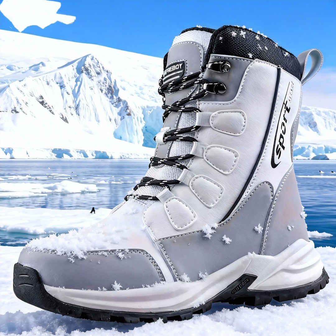 【小沈哥专属】东北旅行加厚女款雪地靴加绒保暖男款防水防滑
