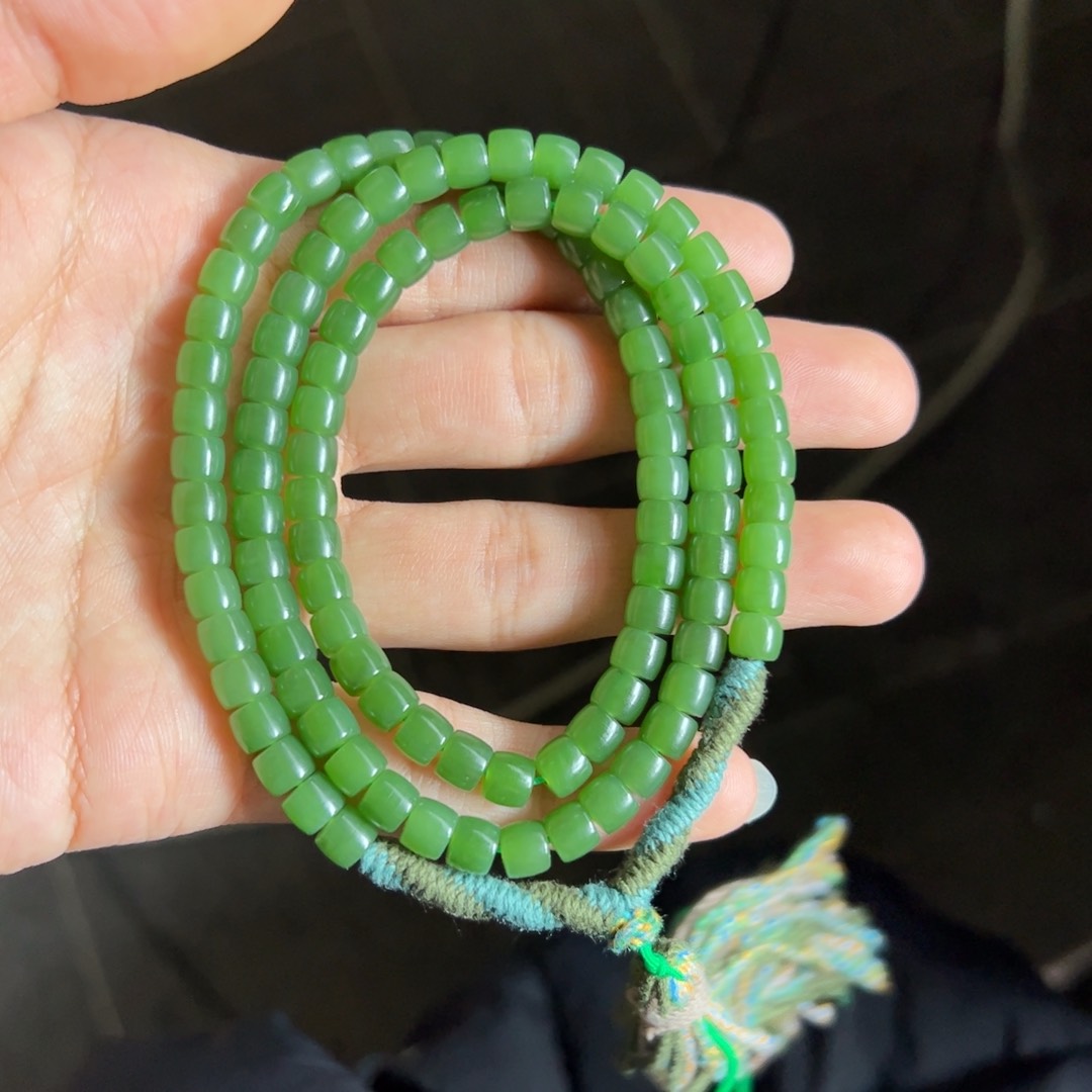 和田玉挂件未镶嵌项链