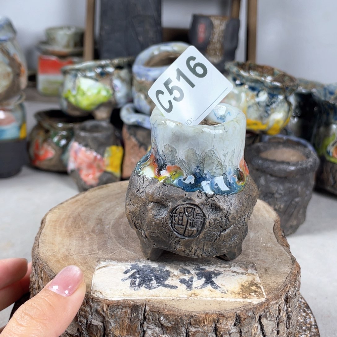 紫砂花盆开播福利 陶瓷花盆