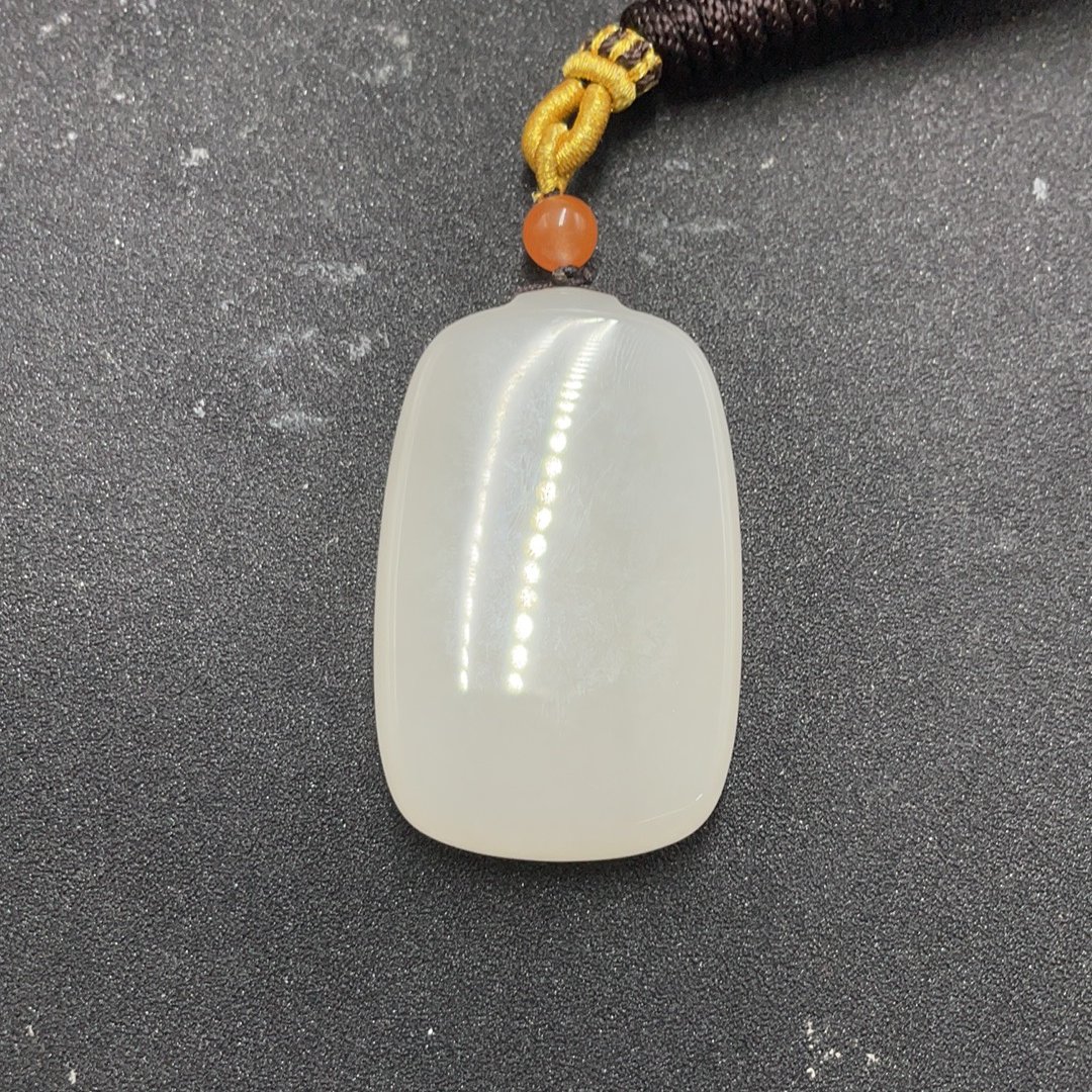 BY0116FHLZ222 和田玉无事牌