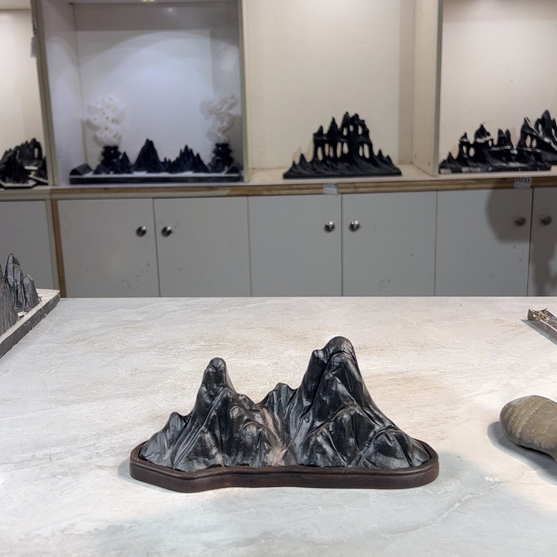 灵璧奇石博览会摆件