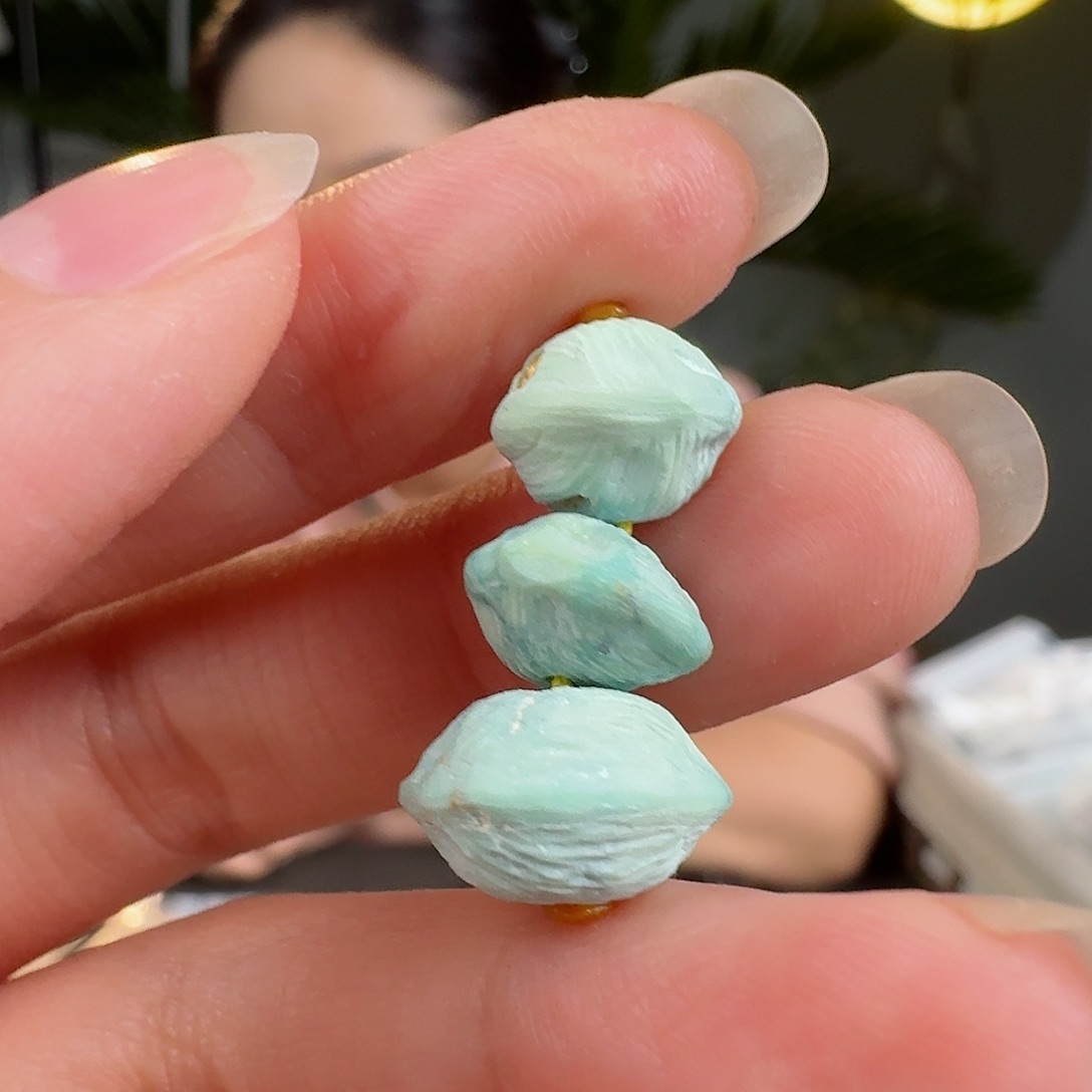 绿松石珠宝奇石未镶嵌