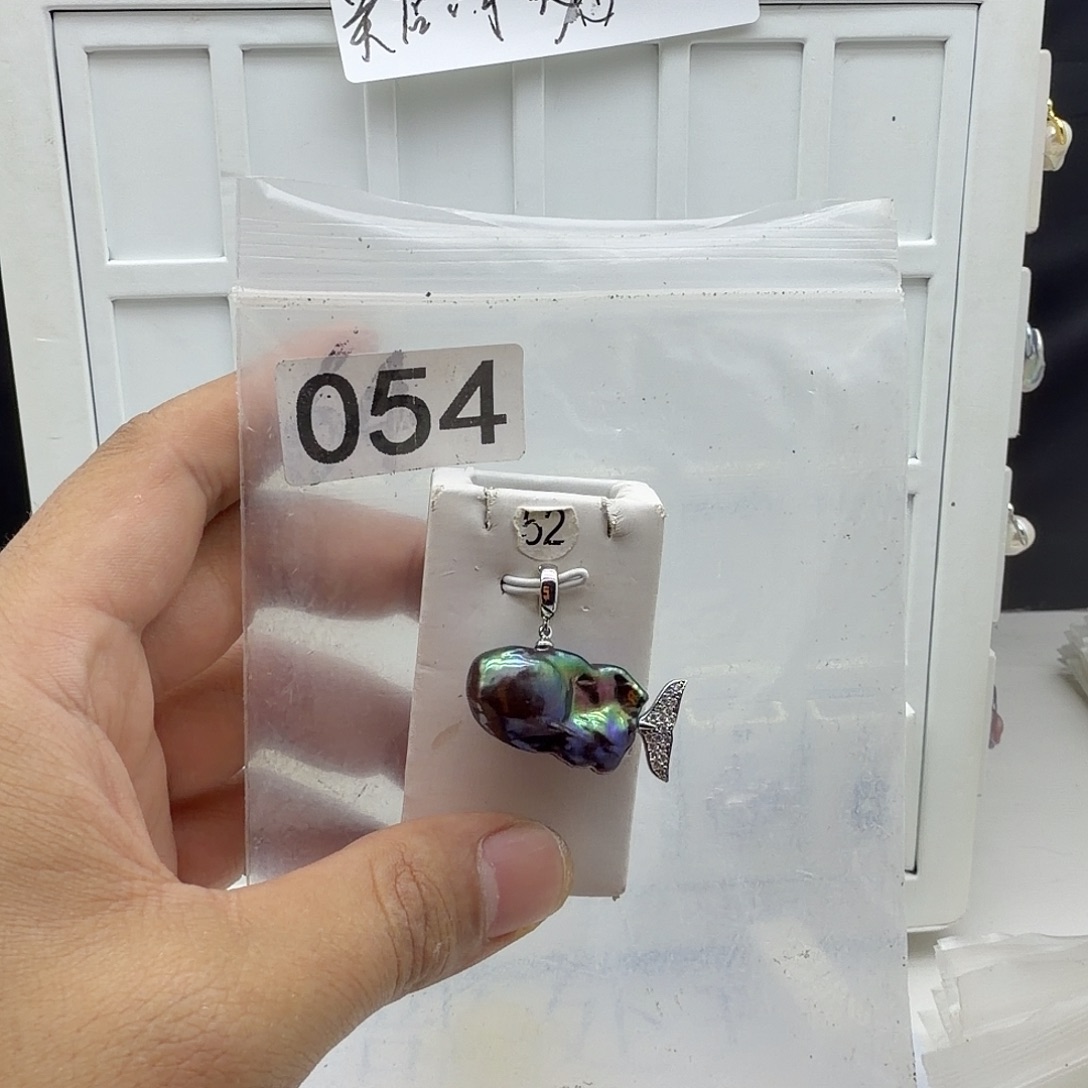 颈饰合金淡水珍珠