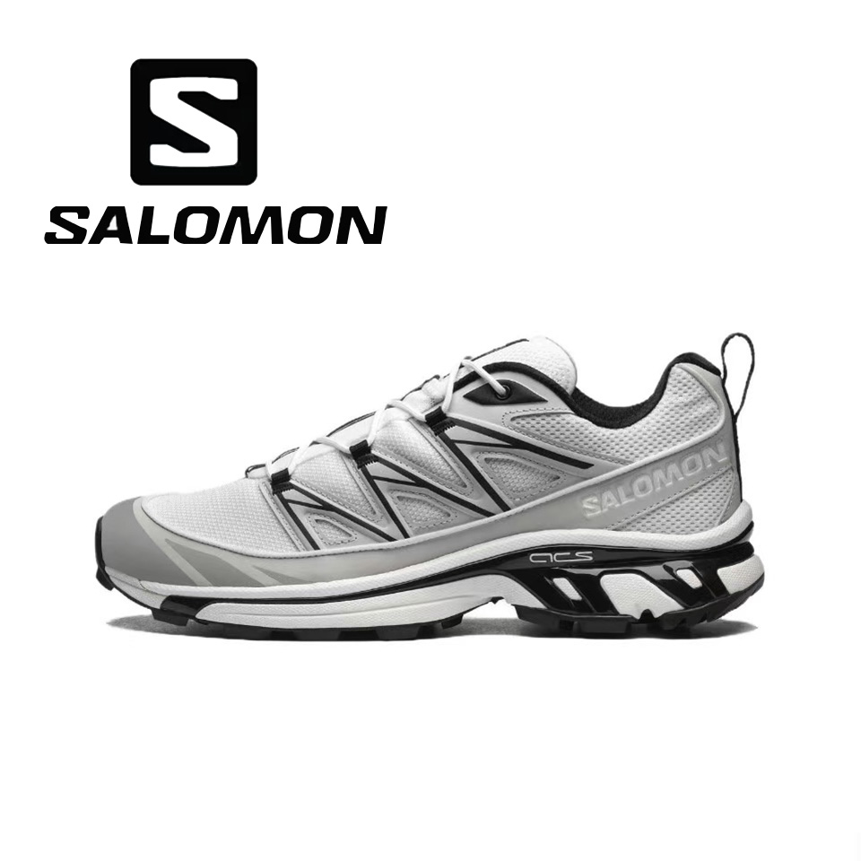 SALOMON/萨洛蒙XT-6 Expanse黑白蓝小哈士奇户外徒步运动鞋475731