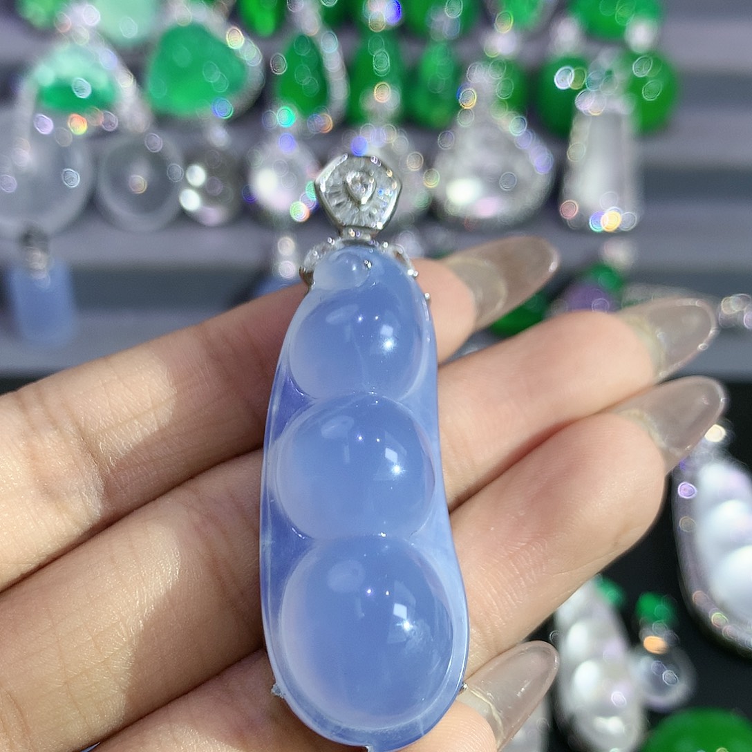 心***心吊坠925银福豆福利品多多