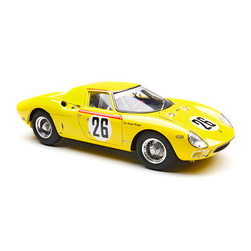 CMC 1：18：M-264 法拉利250LM黄色#26  合金全开汽车模型收藏摆件
