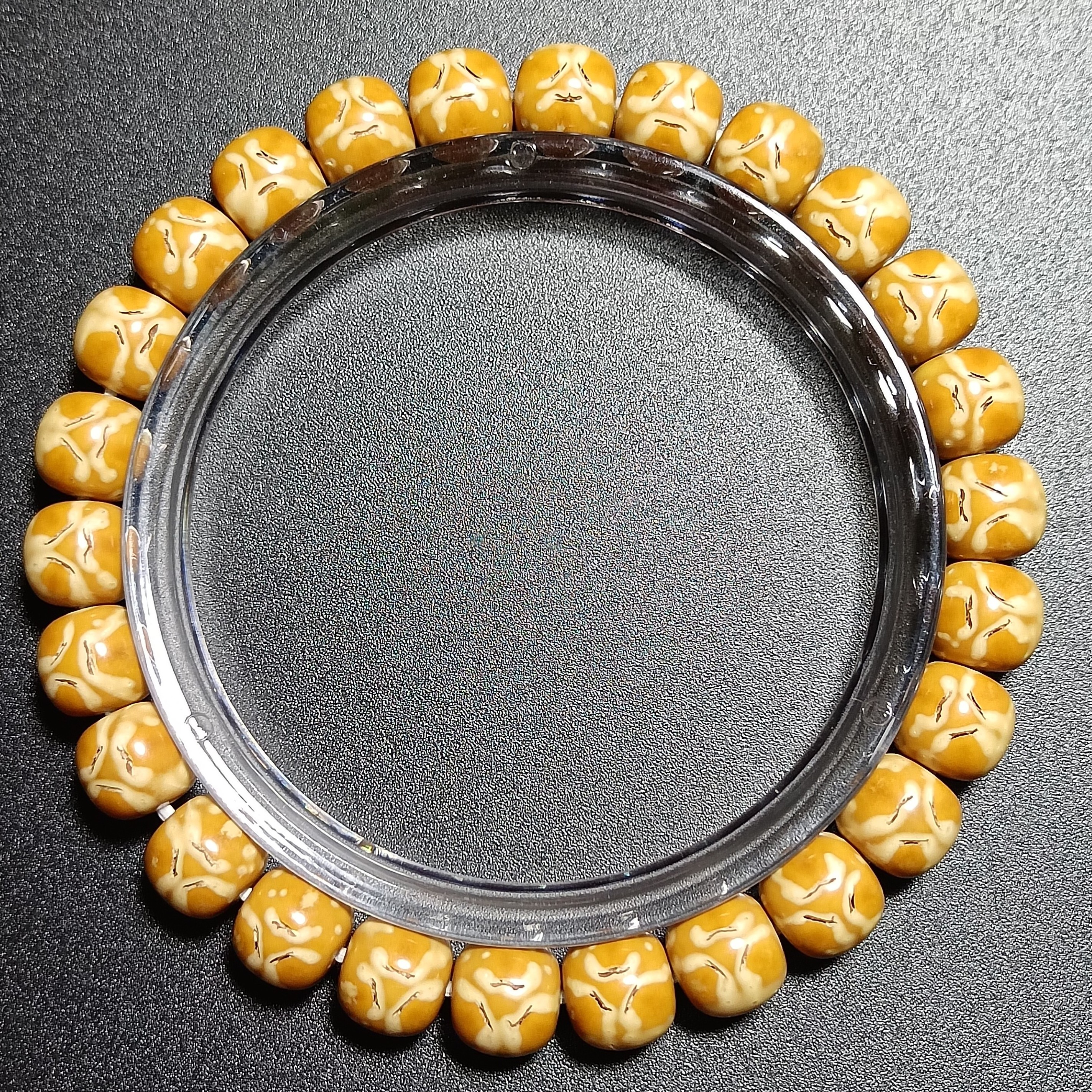 实心紫金鼠黄金甲笑脸8.3x9.3