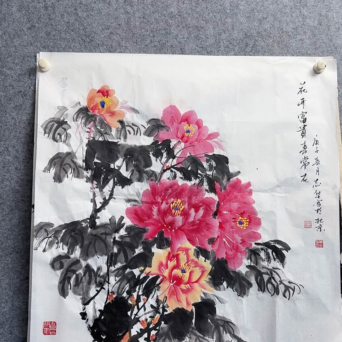 国画写生作品欣赏