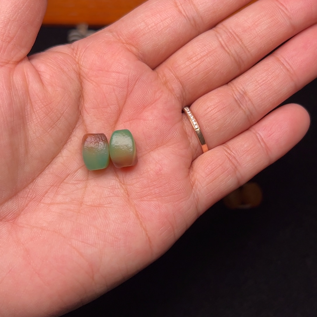 ****囍玛瑙/玉髓未镶嵌配饰