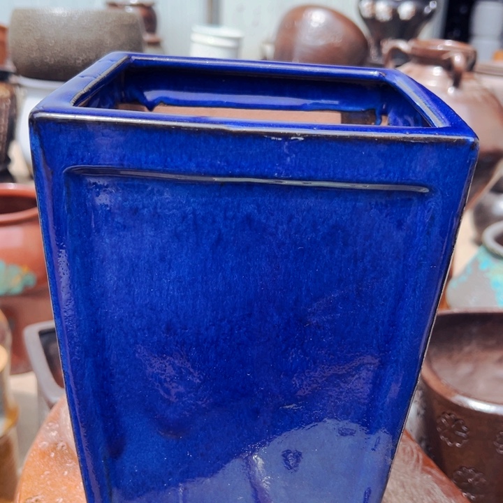 紫砂花盆高约24口约17福利