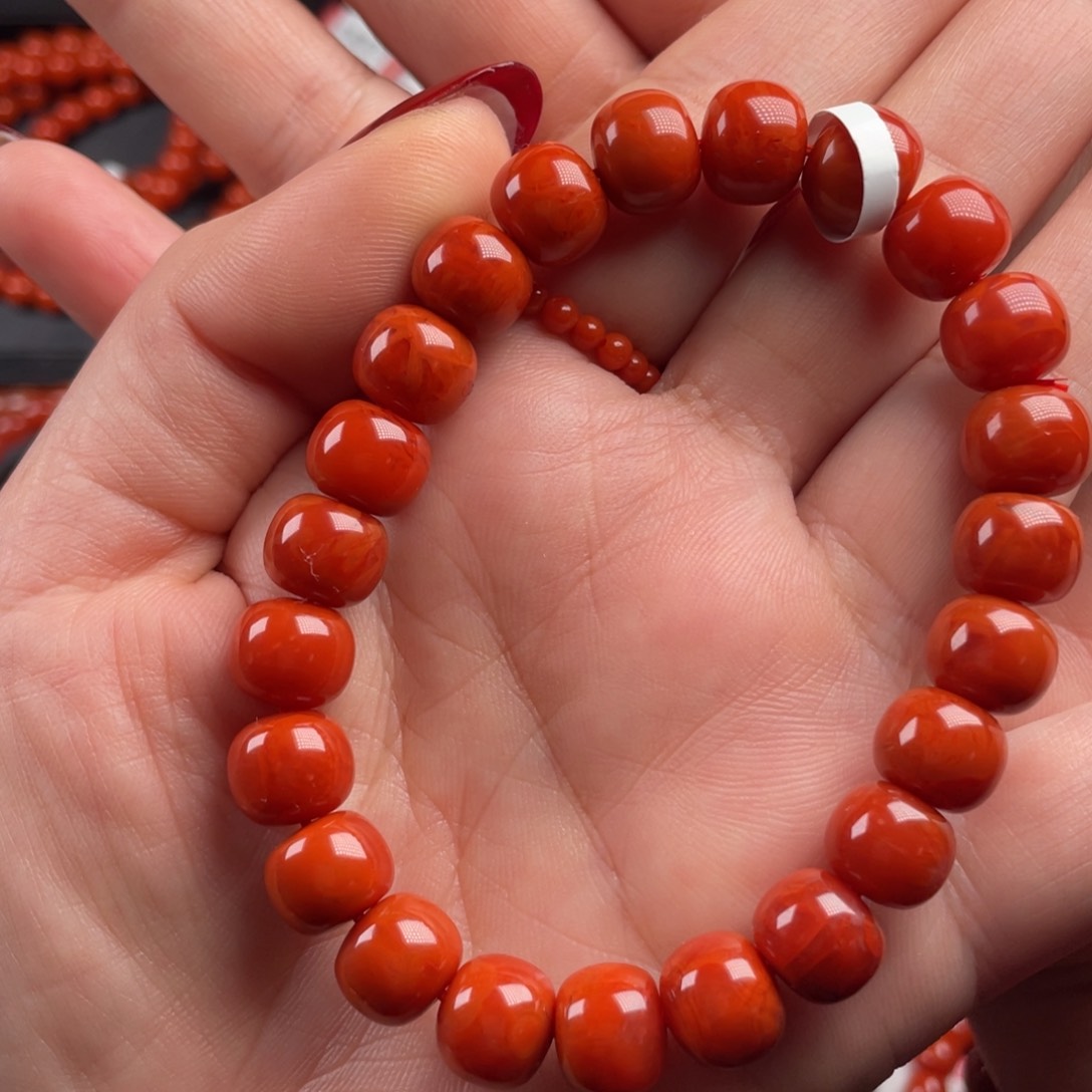 南红玛瑙手链未镶嵌妞9